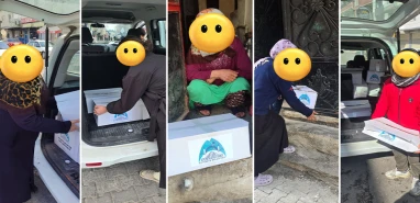 Şanlıurfa'da yaklaşık 2 ton et dağıtıldı