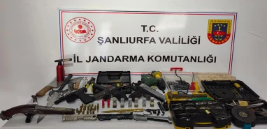 Şanlıurfa’da evden mühimmat çıktı!