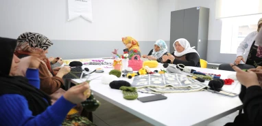 Eyyübiye’de eserler kadın eliyle şekilleniyor