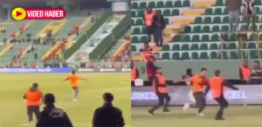 Şanlıurfa’daki gergin Süper Kupa finalinde sahaya atlamıştı O kovalamacanın tribün görüntüleri ortaya çıktı!