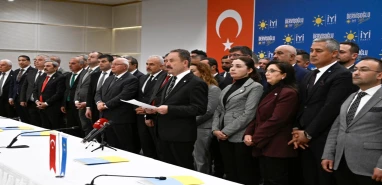İYİ Parti Şanlıurfa İl Başkanı da katıldı... Ankara'da ortak 'İmamoğlu' açıklaması