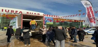 Urfalılara 100 bin fidan hediyesi