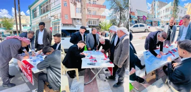 Bu çağrı hepimize! Akçakale’den zulme karşı imzalı tepki