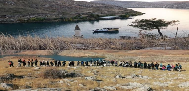 Fırat'ın kıyısında stres attılar: Urfa Trekking’den öğretmenlere "doğa" terapisi