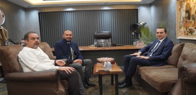 Gaziantep BİK Müdürü Güngör'den İpekyol Medya Grubu’na ziyaret