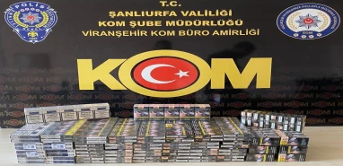 Şanlıurfa’da gümrük kaçağı sigara operasyonu!
