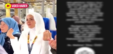 Flaş açıklama geldi!  Meğer 'Ben Hz. Meryem' yazılarak sosyal medyada paylaşılan video...