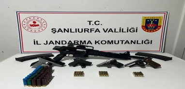 Şanlıurfa'da silah kaçakçılığı operasyonu! Gözaltılar var