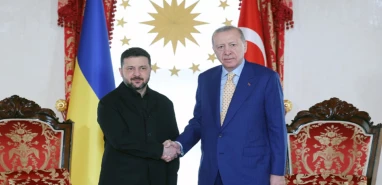 Cumhurbaşkanı Erdoğan, Zelenskiy ile görüştü