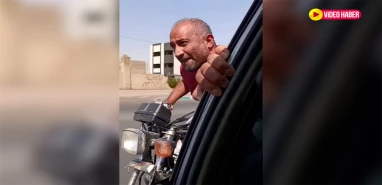 Şanlıurfa'da motosikleti ile tehlikeli hareketler yaptı: Marifet gibi paylaştı