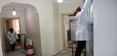 Haliliye'de yaşlılara destek