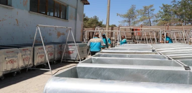 Haliliye'de bayram teyakkuzu: 987 araç, 662 personel, 8 ton poşet!