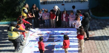 Haliliye'de çocuklara unutulmaz bir ‘Çocuk Hakları Günü’