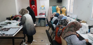 Haliliye'de kadınların yeni buluşma noktası: Üretiyorlar, sosyalleşiyorlar...