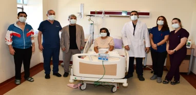 Şanlıurfa’da yeğeninin karaciğeriyle hayata tutundu!