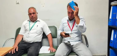 Urfa’da hastane önünde park kavgası!