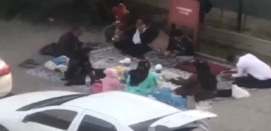 Şanlıurfa'nın alıştığı görüntü   Ankara'da şaşkınlık yarattı