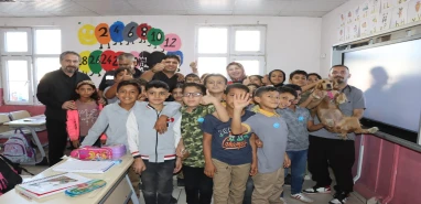 Şanlıurfa'da miniklere hayvan sevgisi eğitimi