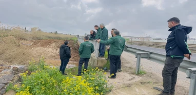 Şanlıurfa-Mardin karayolundaki tehlikeler yerinde incelendi