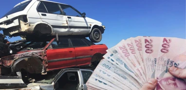 Hurda araç teşvikinde yeni gelişme! 1 milyon lira
