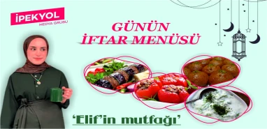 Elif’in mutfağı: Patlıcan kebabı, biber dolması, süzme yoğurtlu marul cacığı, peynir tatlısı