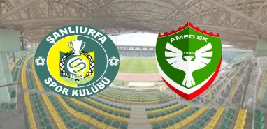 Şanlıurfaspor- Amedspor maçının ilk 11’leri belli oldu