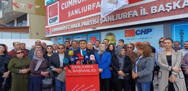 İmamoğlu'nun gözaltına alınması Şanlıurfa'da protesto edildi! "Kararlıyız boyun eğmeyeceğiz"