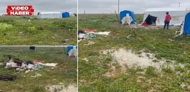 Şanlıurfalı işçilerin zorlu göç yolculuğu: Yağmur, çadır...