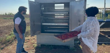İsot kurutmak artık daha ucuz olacak! Güneş enerjili İsot Kurutma Makinası geliştirildi...