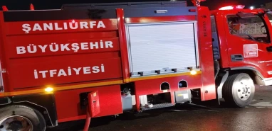 Şanlıurfa'da iş yerinde yangın! Yaralı var