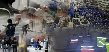 Şanlıurfa’da sahte ve kaçak içkiye geçit yok! Binlerce litre ele geçirildi