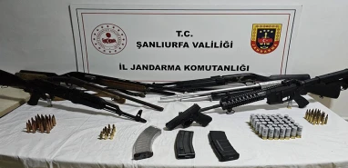 Şanlıurfa’da bir evden resmen cephanelik çıktı! Gözaltılar var