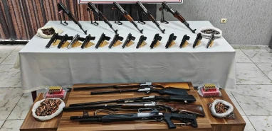 Şeytanın bile aklına gelmez! Şanlıurfa’da silahları böyle saklamışlar