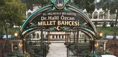 Dr. Halil Özcan Millet Bahçesi kapılarını açıyor! Açılışta sona doğru...