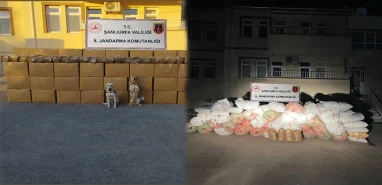 Şanlıurfa’da ele geçirilenler ağızları açık bıraktı! 10 bin kilodan fazla…
