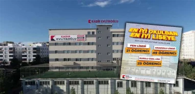 Kadir Evliyaoğlu Koleji LGS’de zirvede!