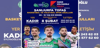 Şanlıurfa'da sporun yeni adresi: Tofaş ve Kadir Evliyaoğlu iş birliği!