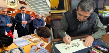 Şanlıurfalı sanatseverlere müjde: Kaligrafi kursları başladı