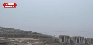 Şanlıurfa’da beklenen kar yağışı başladı!