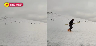 Şanlıurfa’ya lapa lapa kar yağdı! Yeni yılda sezon başladı