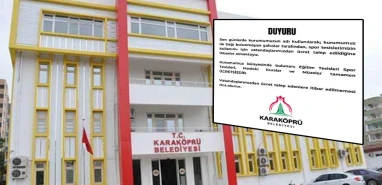 Karaköprü Belediyesinden uyarı: “Bu kişilere kanmayın!”