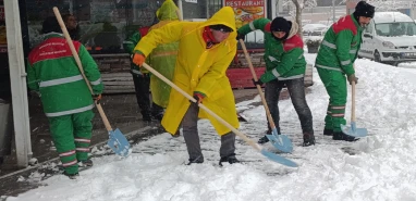 Başkan Çiftçi: Kar çalışmaları tüm kurumların koordinasyonunda yürütülüyor