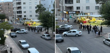 Şanlıurfa’da otomobiller kafa kafaya çarpıştı: Yaralılar var!