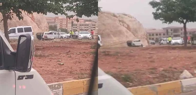 Şanlıurfa’da kaza yapan araç hurdaya döndü! 1 kişi yaralandı