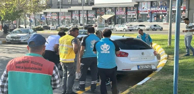 Şanlıurfa'da ucuz atlatılan kaza! (07.08.2025)