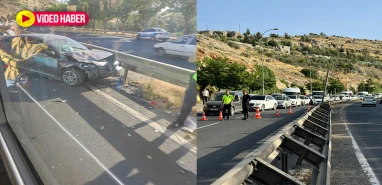 Akabe yolunda feci kaza! 3 yaralı