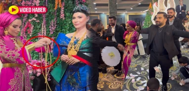 Aydınlık ailesinin kınası düğün şovunu aratmadı