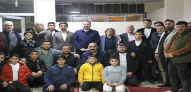 Metin Baydilli ev toplantılarına katıldı
