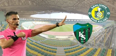 Şanlıurfa maçına atanan hakem Kocaeli’yi karıştırdı!