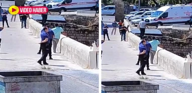 Şanlıurfa’da korku dolu anlar: Onlarca metre yükseklikten atladı!